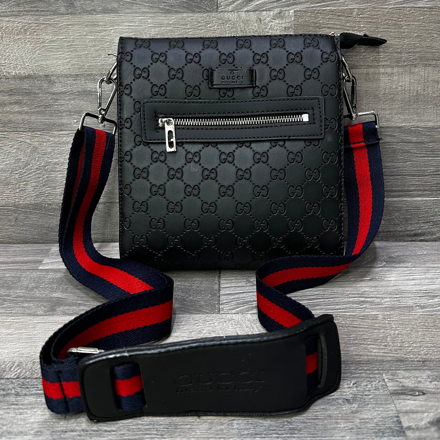 Gucci Messenger GG Supreme Black 2024