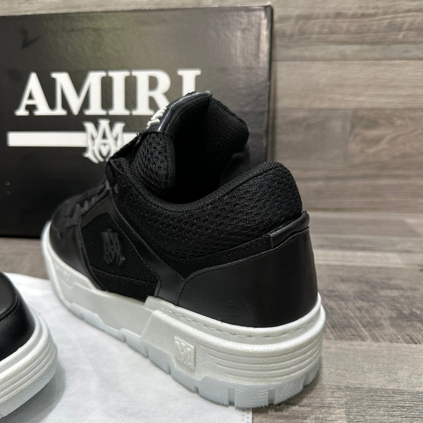 Amiri Trainer Black White Am1 NO