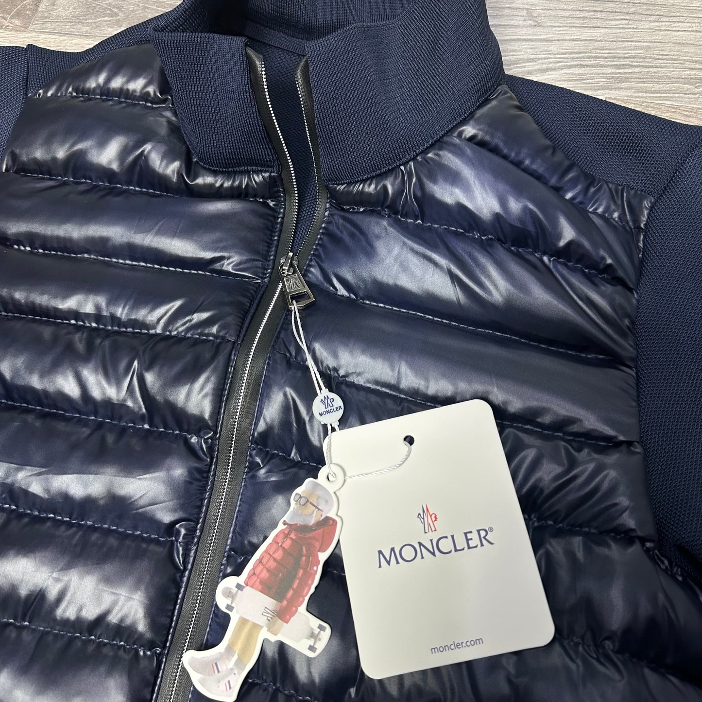 Moncler Cardigan Jacket NavuBlue NO 50