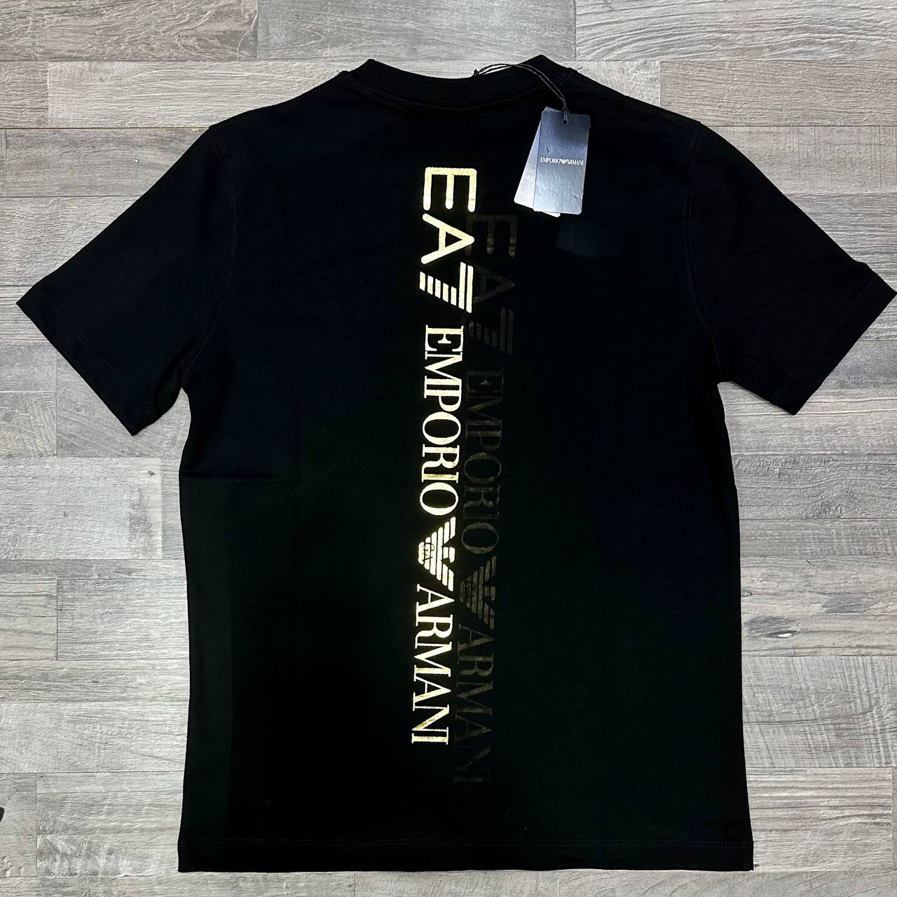 EA7 Emporio Armani Τ-shirt Gold logo