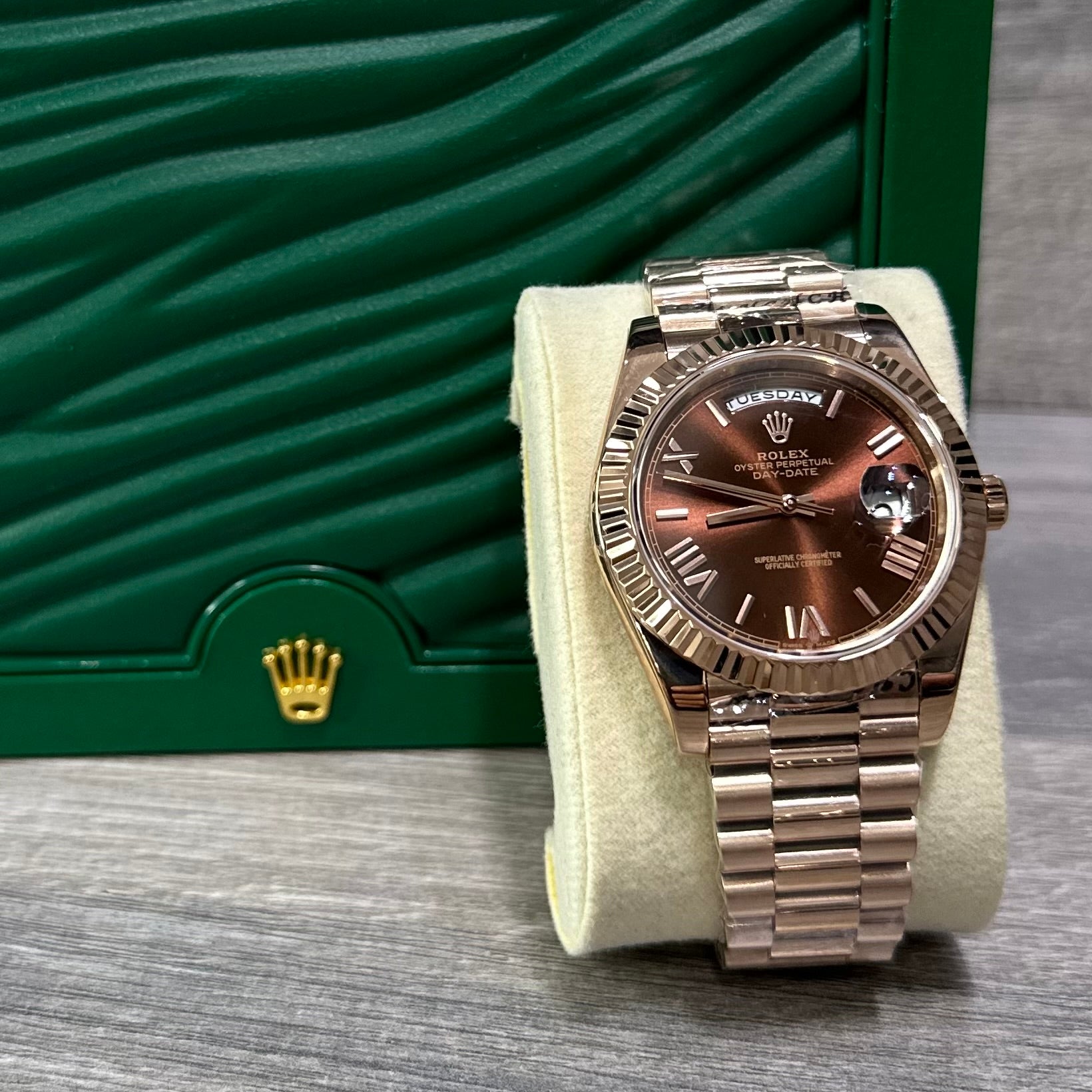 Rolex Day Date - Pink Gold – laboutiqueofficial1474