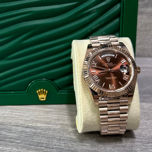 Rolex Day Date - Pink Gold