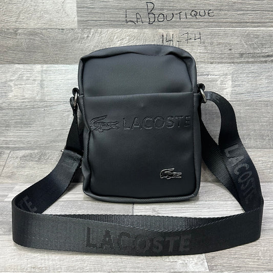 Lacoste Black - Silver 23 mens bags