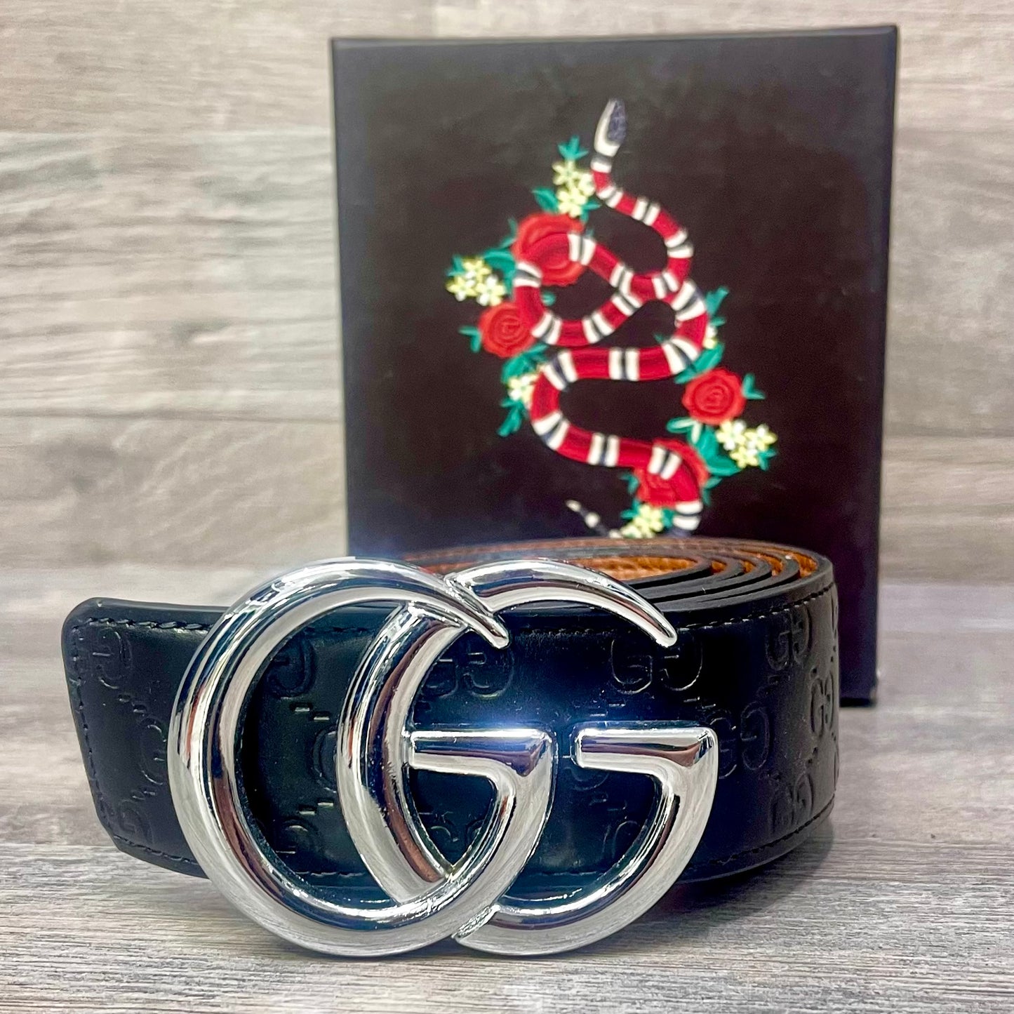 Gucci Hologram Black Silver 6