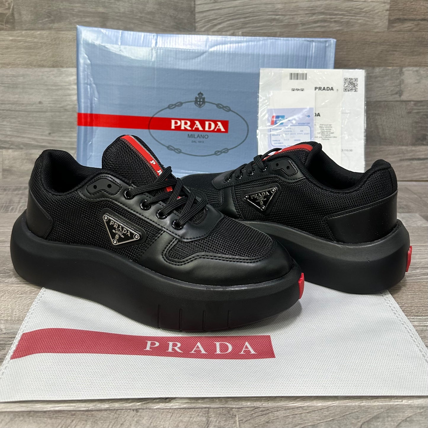 Prada M&W Black Classic 6