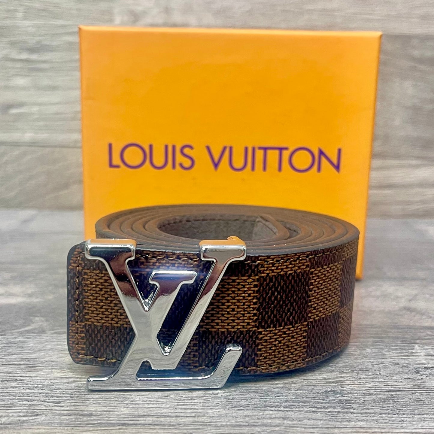 Louis Vuitton Belt Brown 3