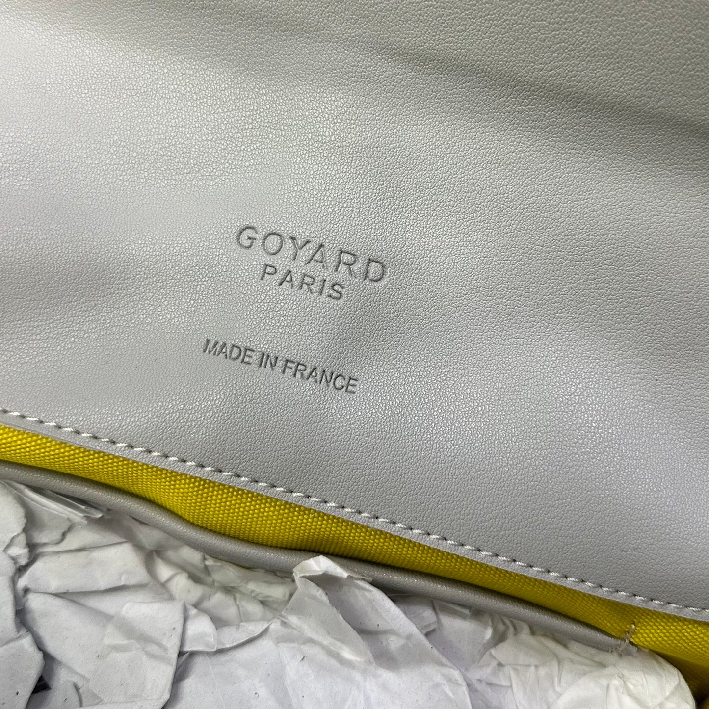 Goyard Goyardine Belvedere II Grey mens bags