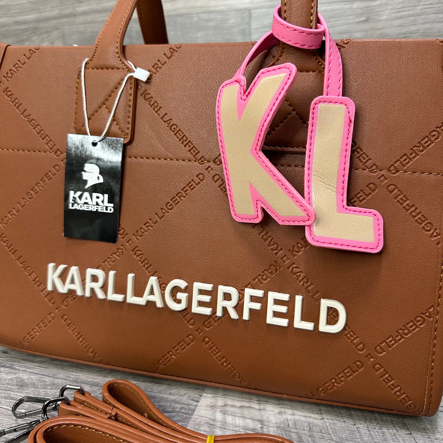 Karl Lagerfeld Classic Brown Medium bags