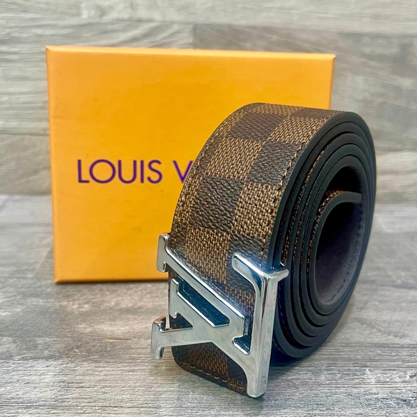 Louis Vuitton Belt Brown 3