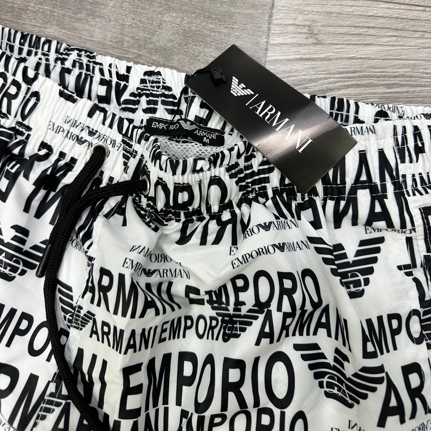 Emporio Armani white swimwear NO 95