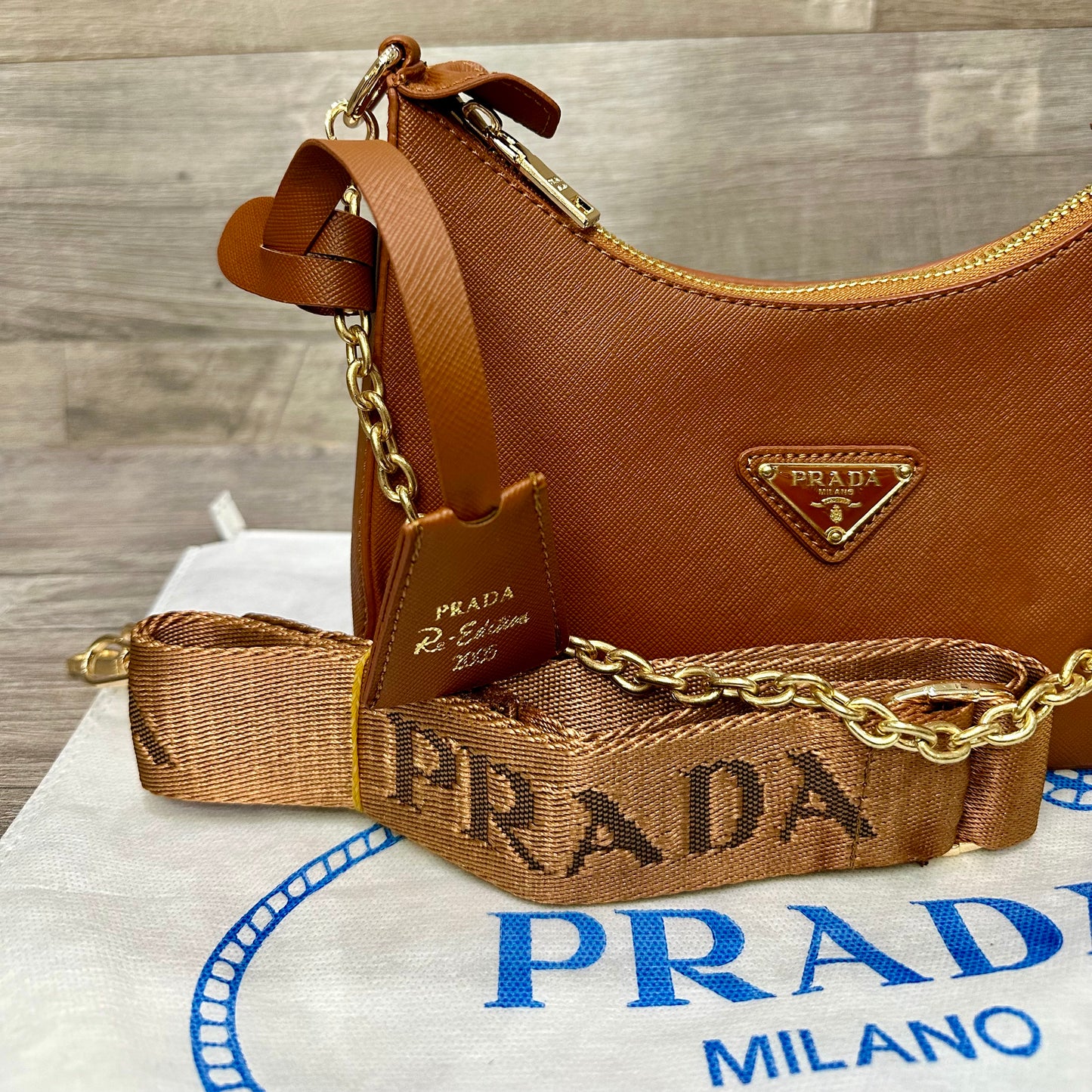 Prada Classic Brown bags