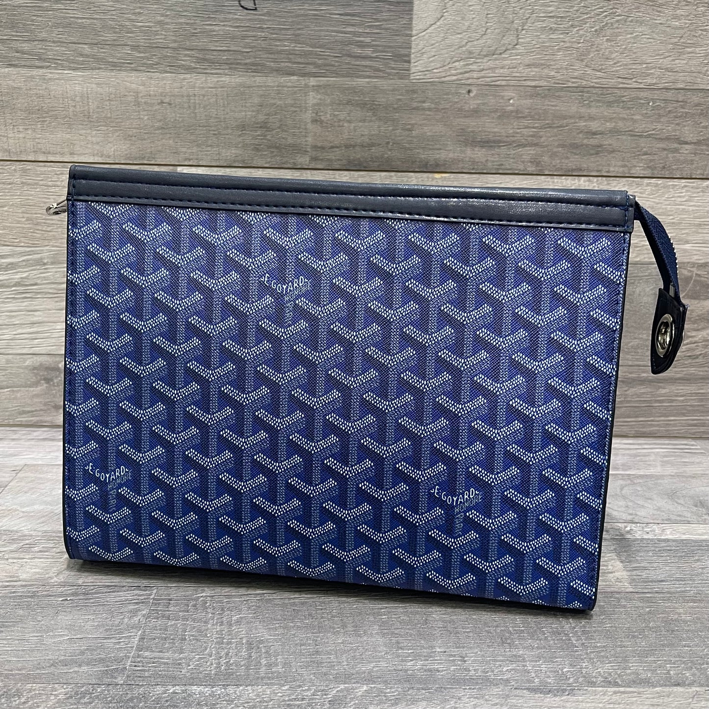 Goyard Envelope Blue