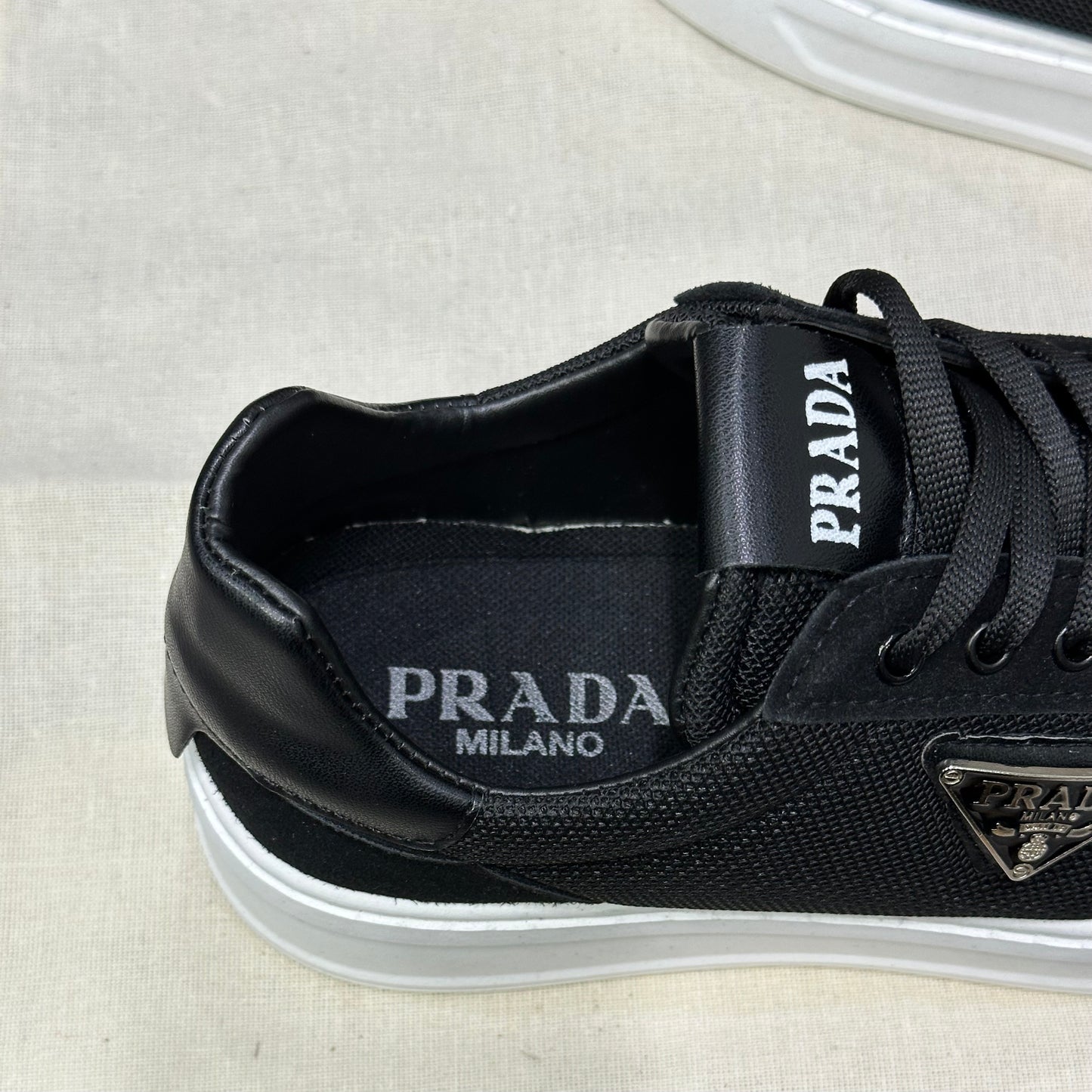 Prada Mens Black - Silver Classic 17