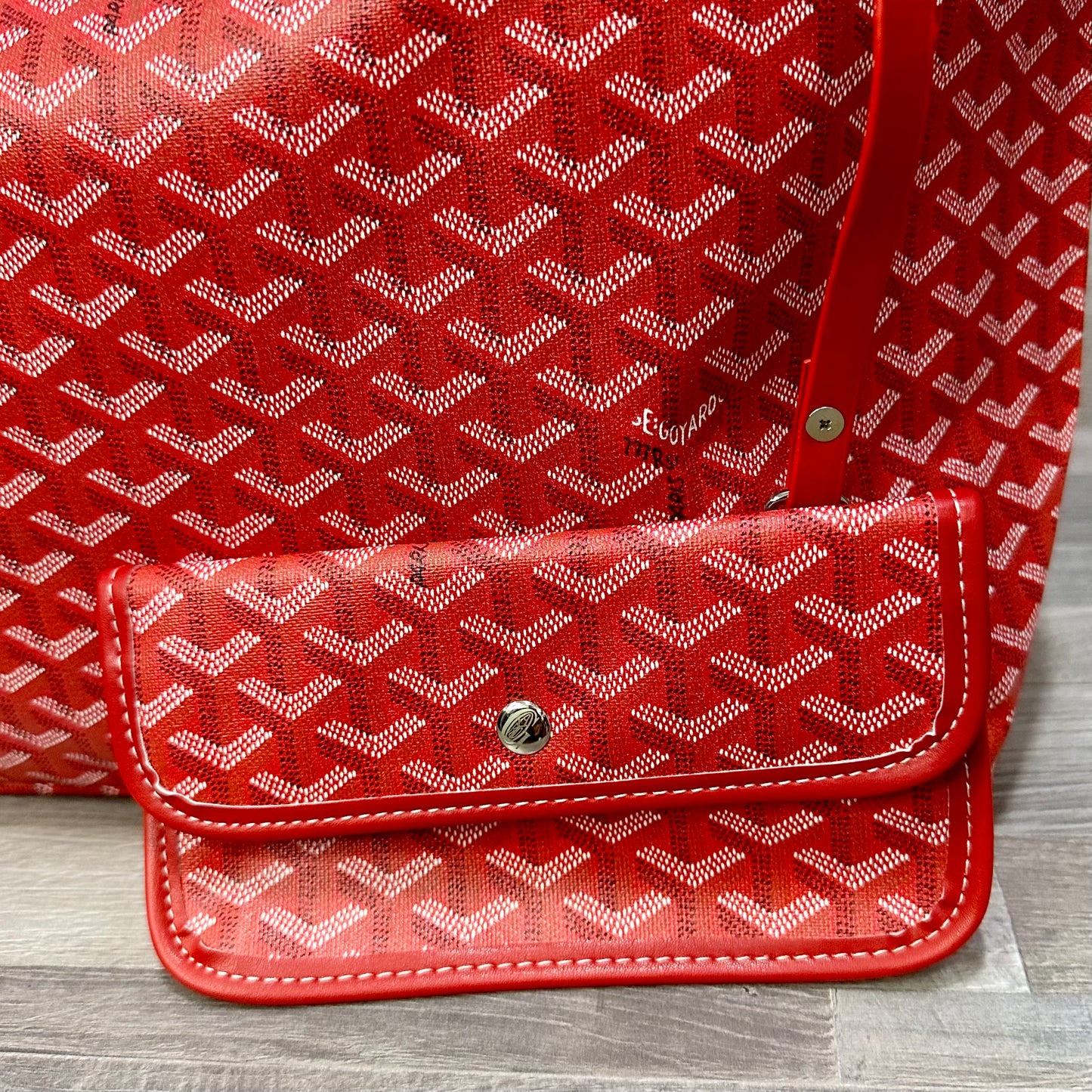 Goyard Handbag Red bags